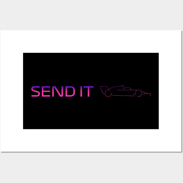 F1- Send it Wall Art by jurgen